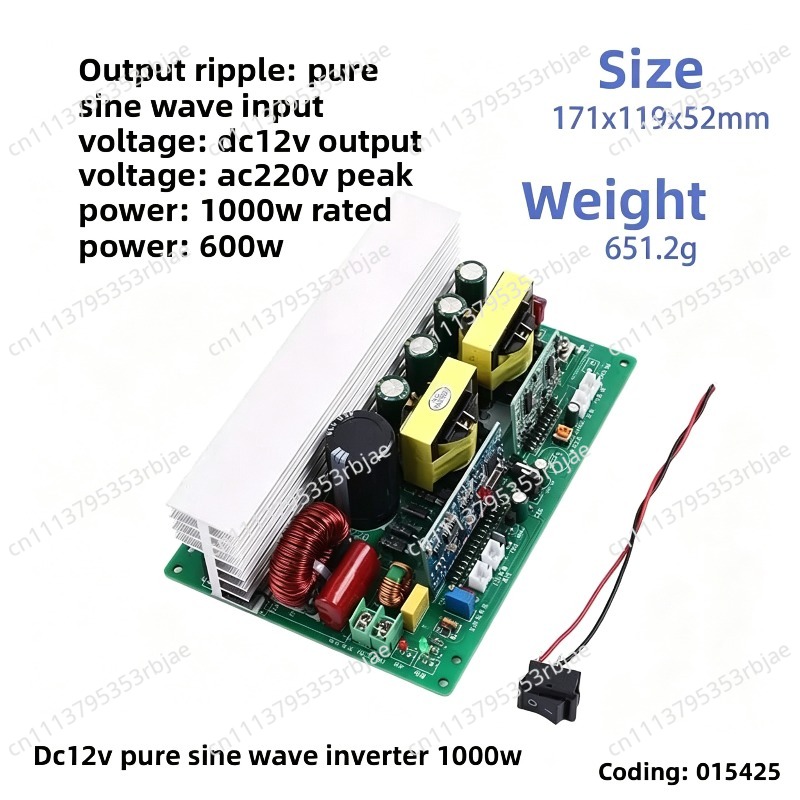 500W/1000W Saf Sinüs Dalgası İ - Pure Sine Wave Inverter Board 24V 48V incelemesi ve fiyatı